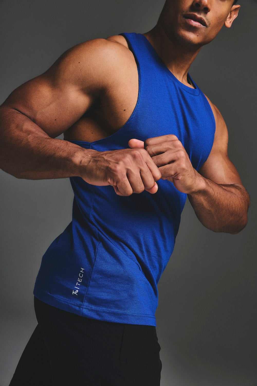 Essential Training Vest in Cobalt Blue