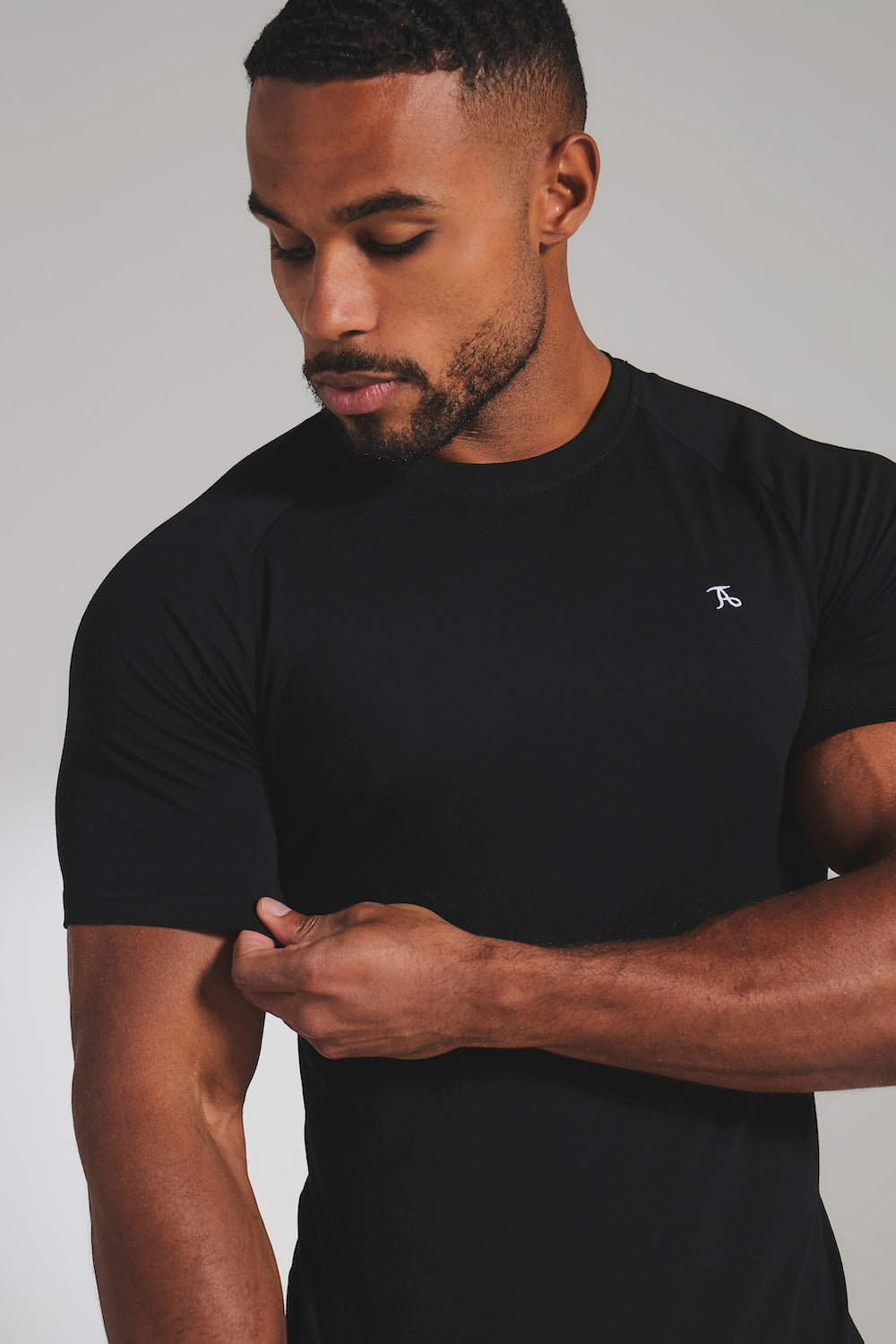 Muscle Fit T-Shirt in Black