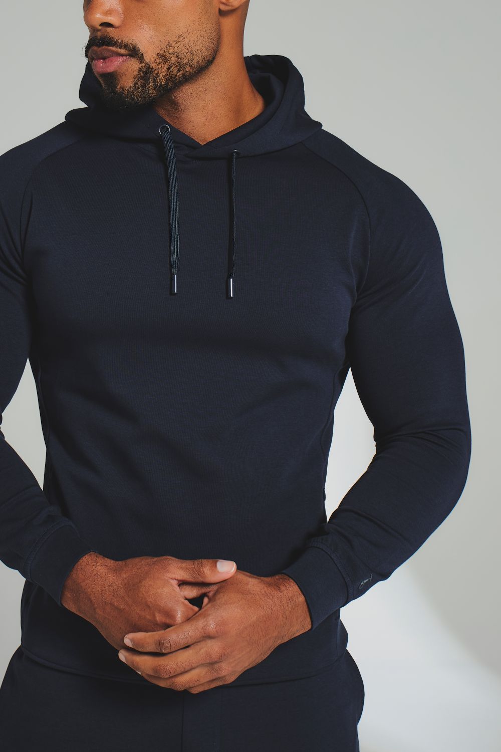 Interlock Hoodie Sweat in Navy