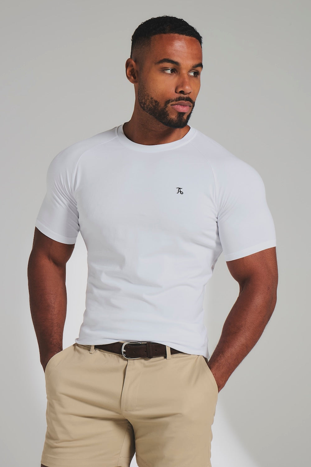 Muscle Fit T-Shirt in White