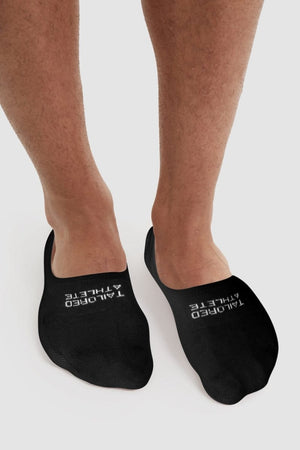 3 Pack No Show Socks in Black - TAILORED ATHLETE - ROW