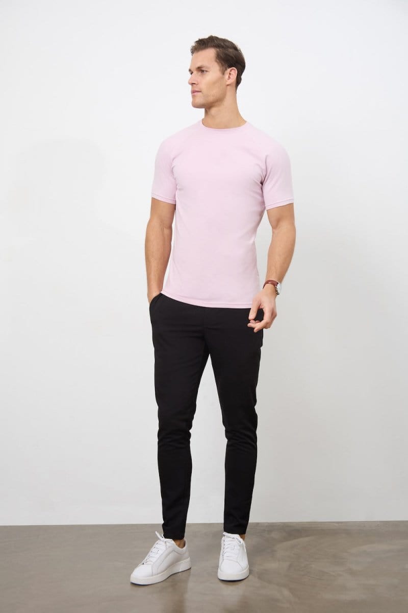 Muscle Fit T-Shirt in Pink - TAILORED ATHLETE - ROW