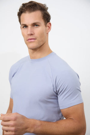 Muscle Fit T-Shirt in Lilac - TAILORED ATHLETE - ROW