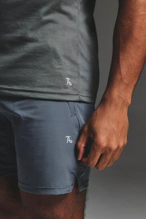 Essential Training Top in Charcoal