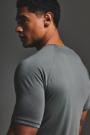 Essential Training Top in Charcoal