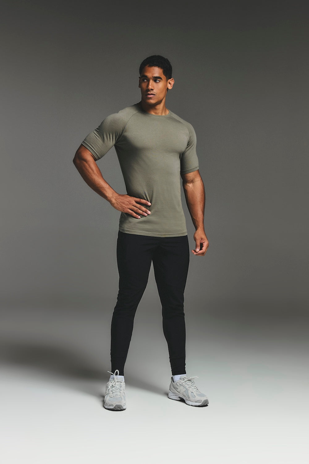 Essential Training Top in Khaki