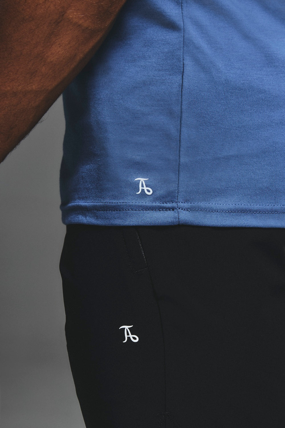 Essential Training Top in Slate Blue