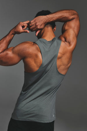 Essential Training Vest in Charcoal