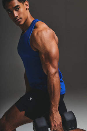 Essential Training Vest in Cobalt Blue