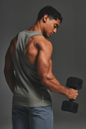 Essential Training Vest in Khaki