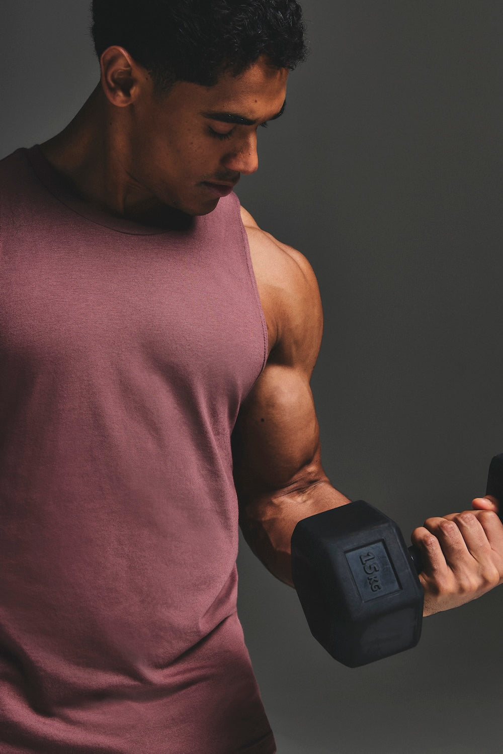 Essential Training Vest in Wood Rose