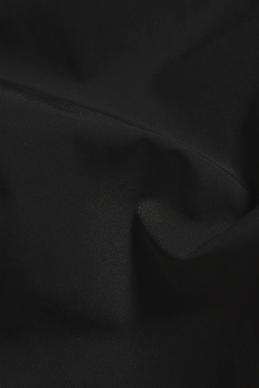 Shower Resistant Funnel Neck Jacket in Black