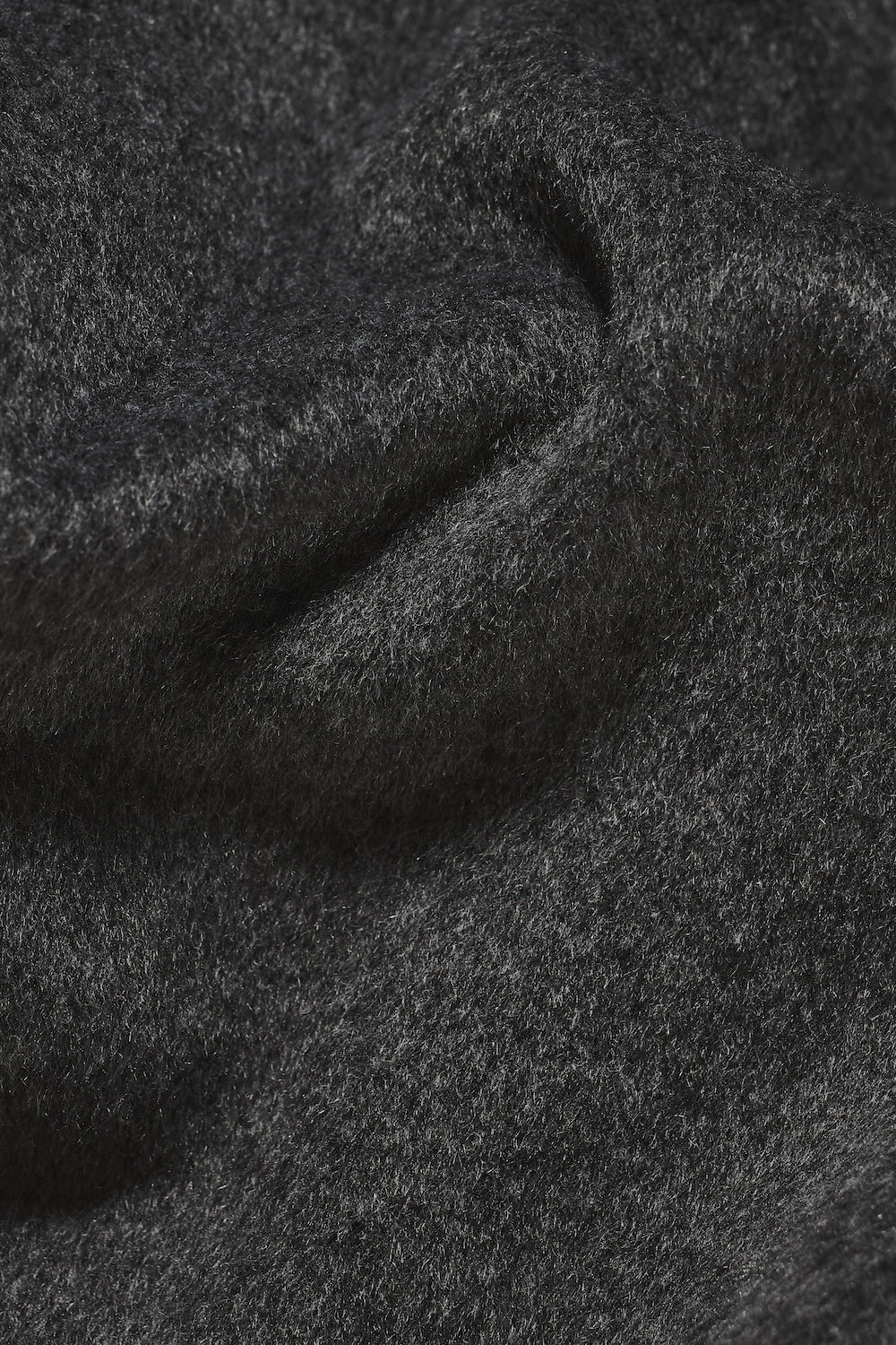 Single Breasted Overcoat in Grey