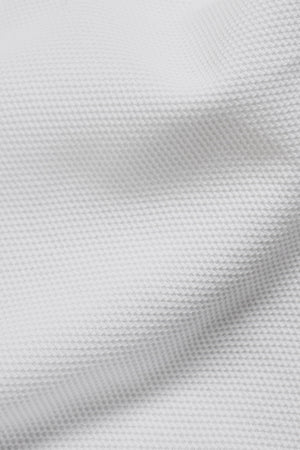 Textured Jersey T-Shirt in White