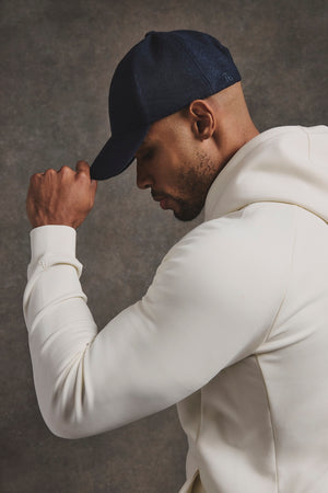 TA Embroidered Baseball Cap in Navy