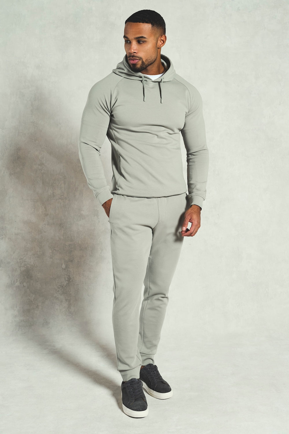 Interlock Sweat Jogger in Smoky Sage