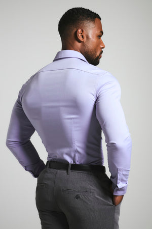 Muscle Fit Dress Shirt in Lilac