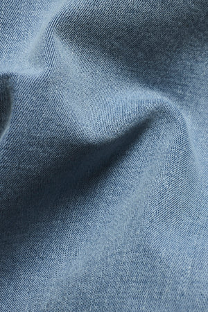 Muscle Fit Stretch Jeans in Light Blue