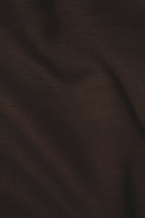 Luxe Sweat Hoodie in Chocolate