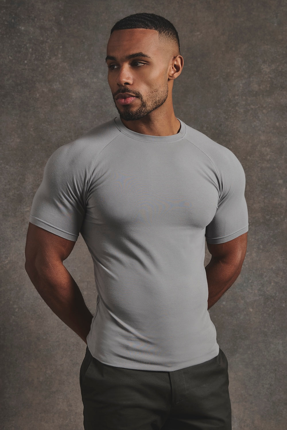 Muscle Fit T-Shirt in Grey