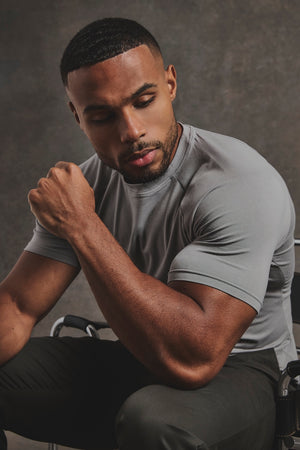 Muscle Fit T-Shirt in Grey