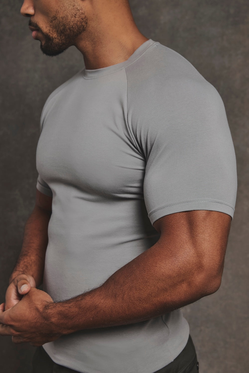 Muscle Fit T-Shirt in Grey