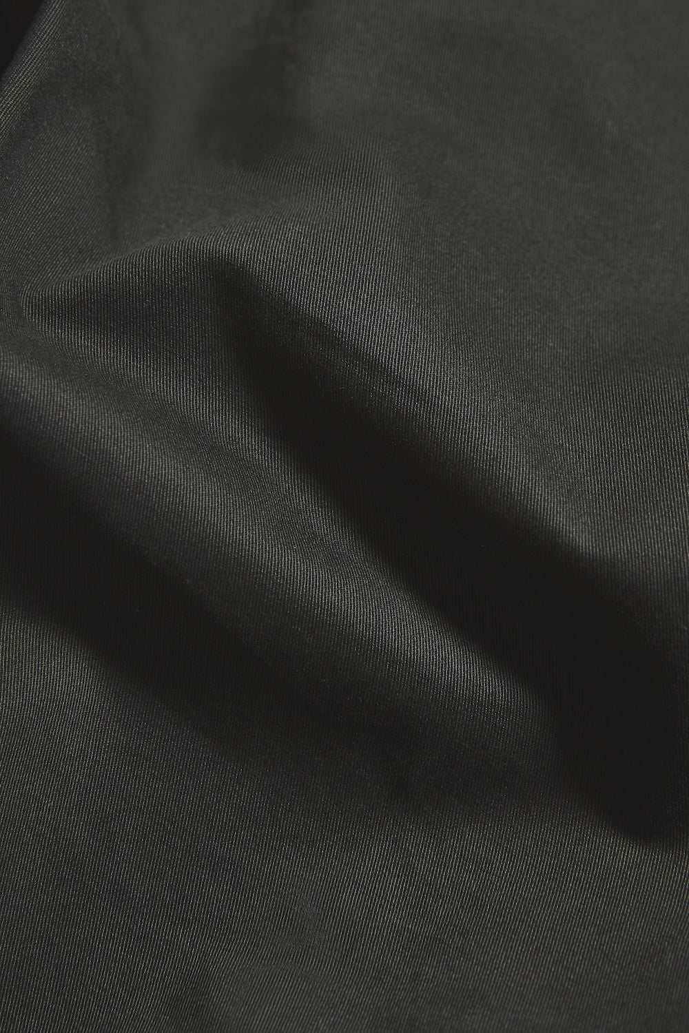 Muscle Fit Cotton Stretch Chino Trouser in Dark Khaki