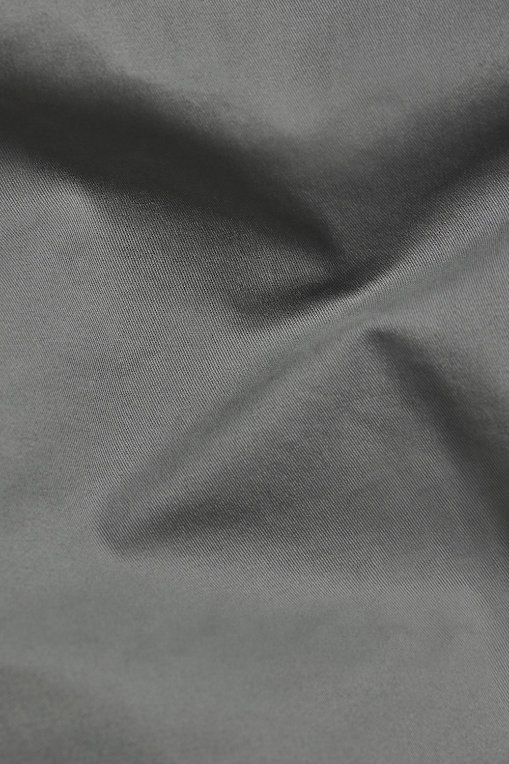 Muscle Fit Cotton Stretch Chino Trouser in Pale Grey