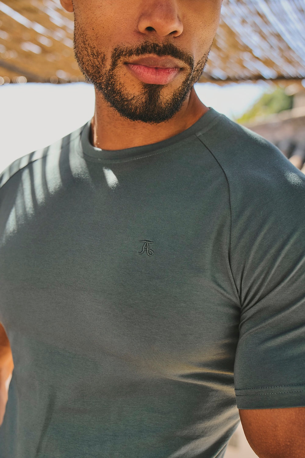 Muscle Fit T-Shirt in Dark Marine