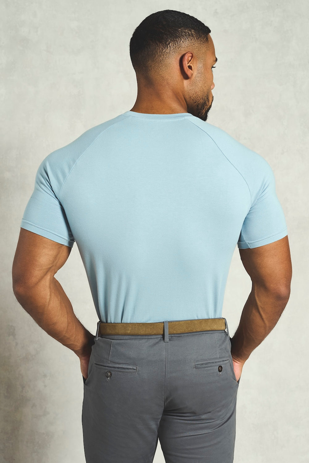 Muscle Fit T-Shirt in Blue