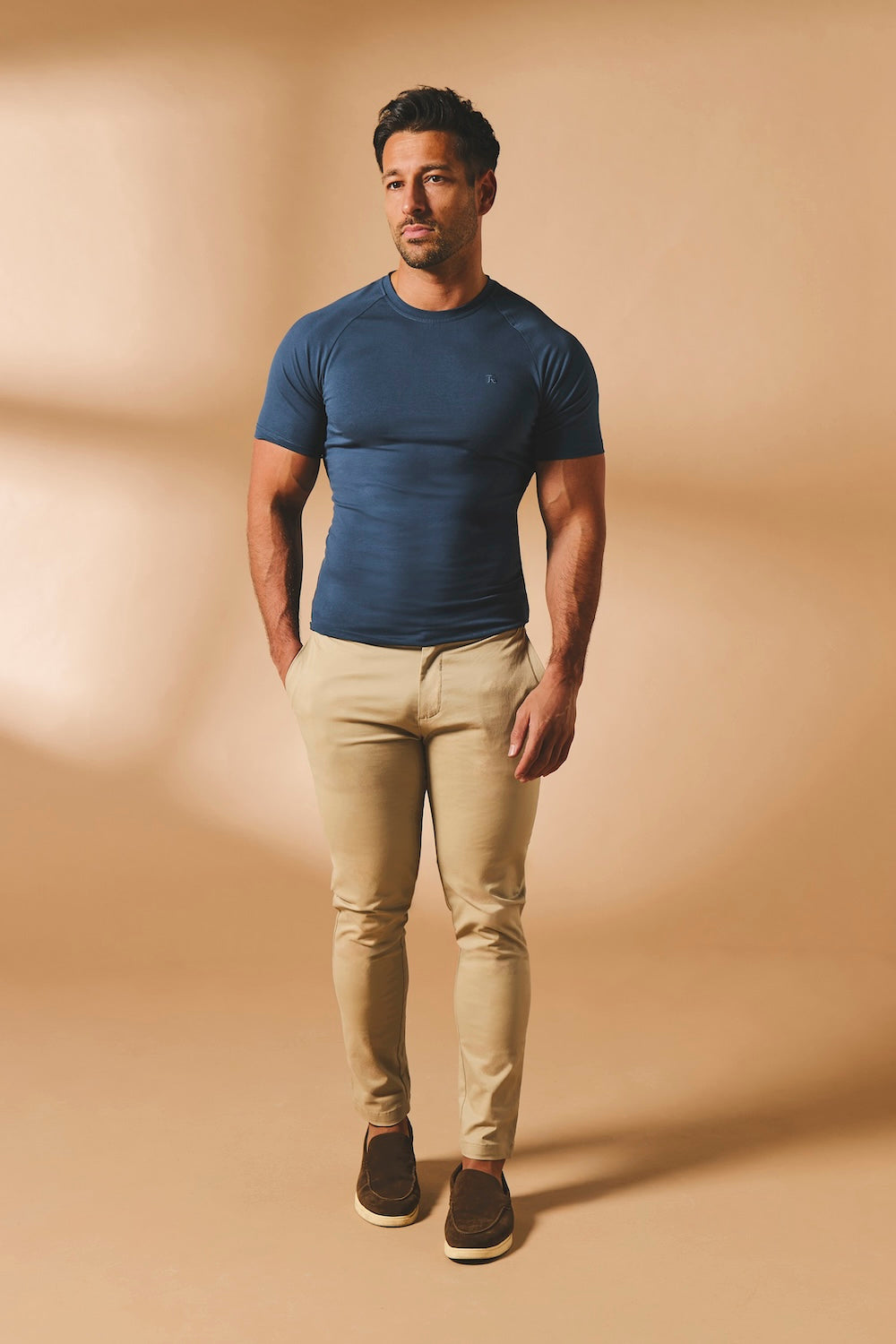 Muscle Fit T-Shirt in Teal