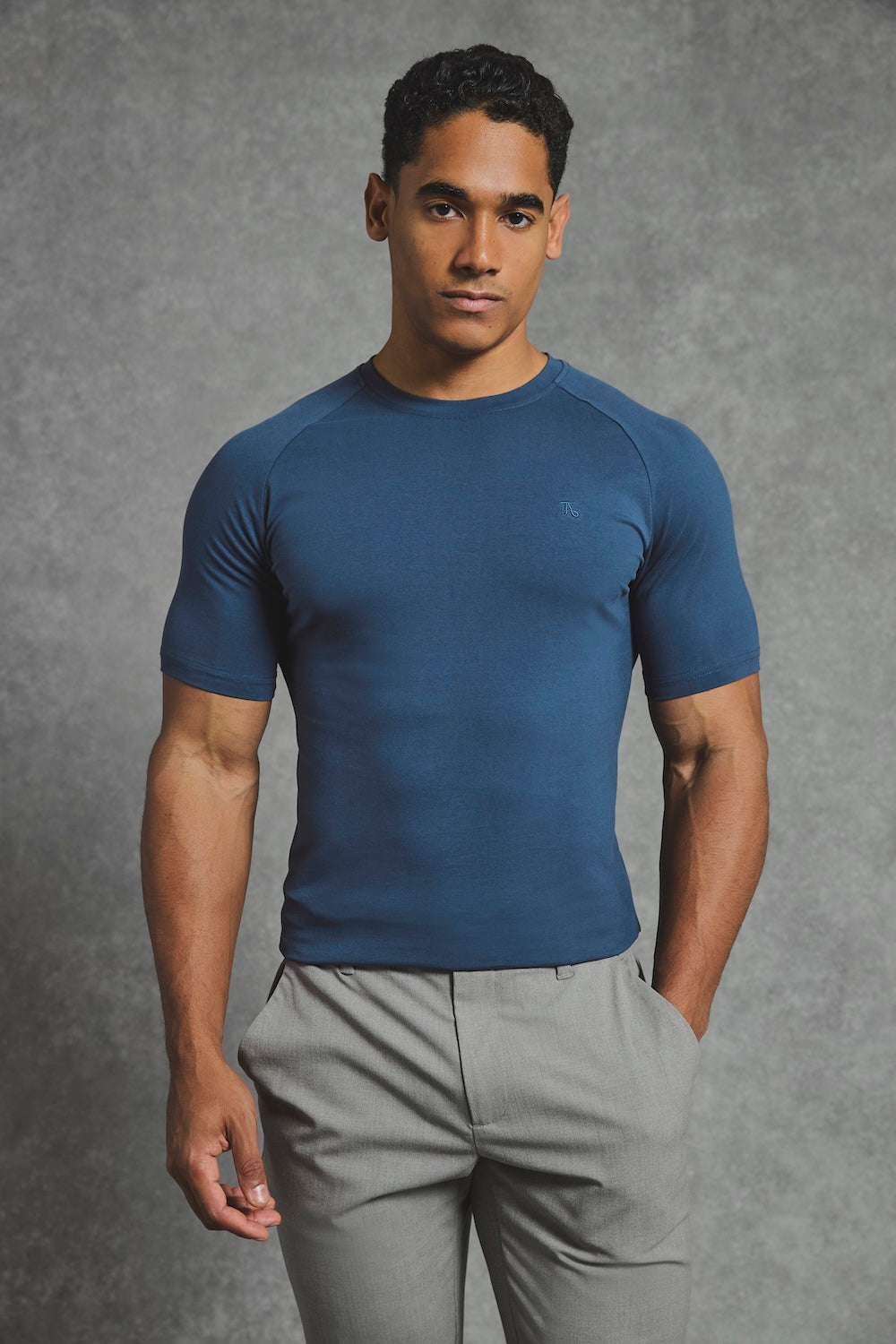 Muscle Fit T-Shirt in Teal