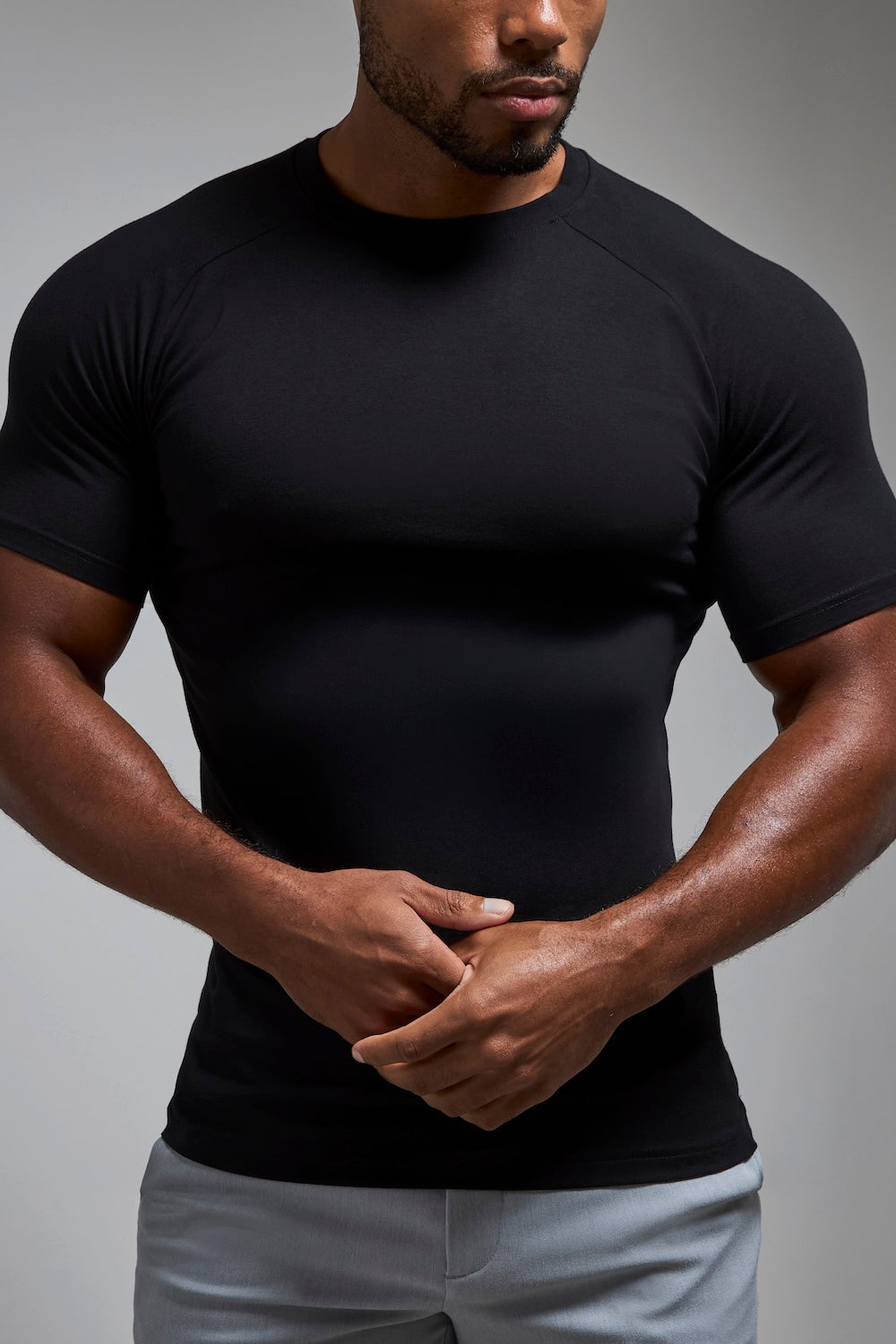Muscle Fit T-Shirt in Black
