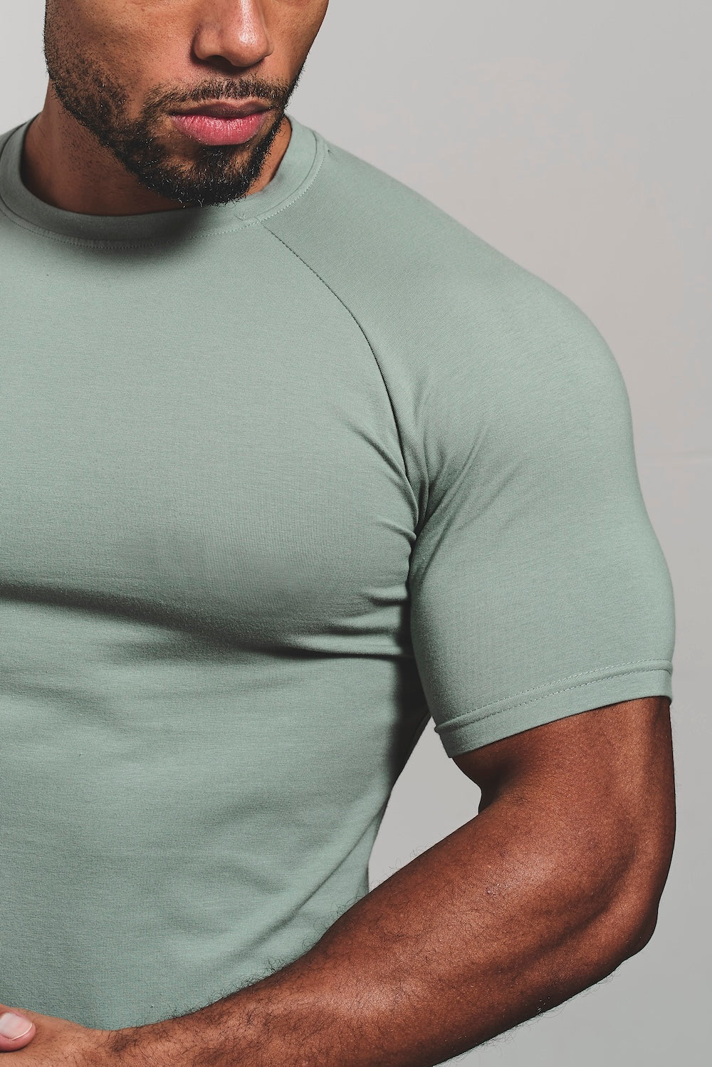 Muscle Fit T-Shirt in Sage