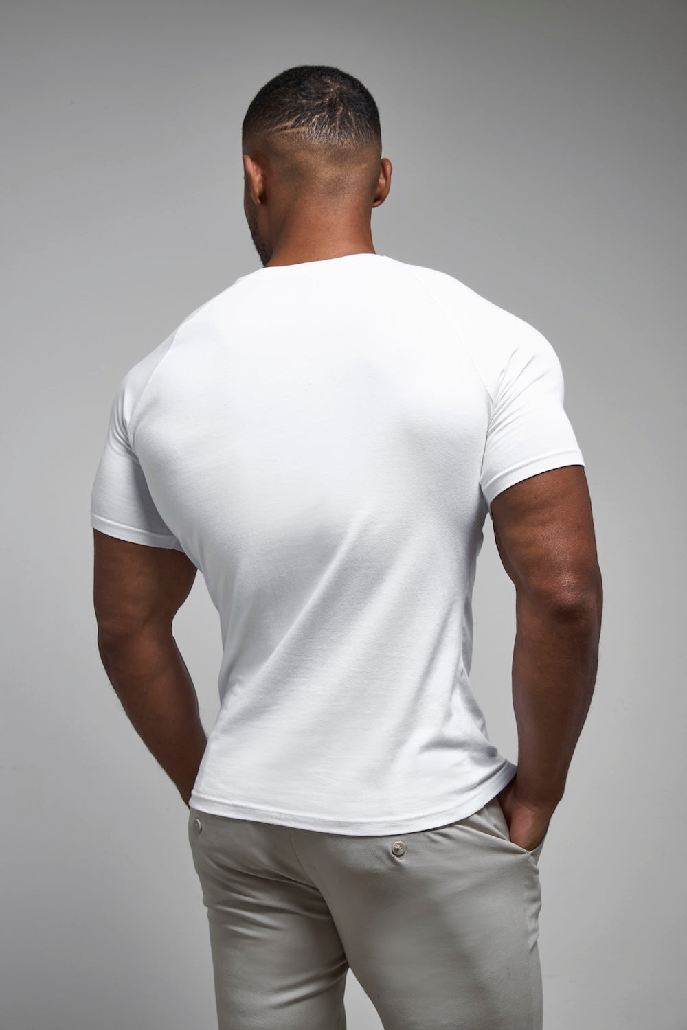 Muscle Fit T-Shirt in White
