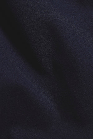 Single Breasted Overcoat in Navy