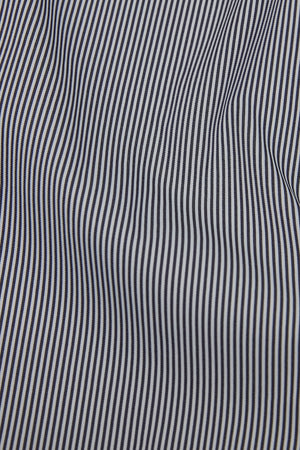 Performance Business Shirt in Navy/White Bengal Stripe