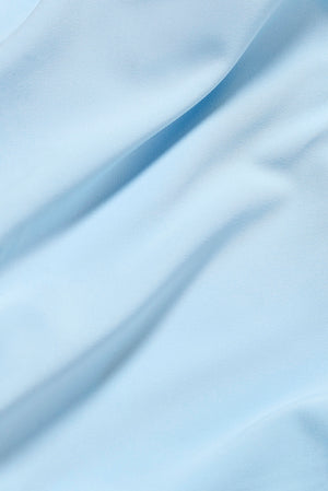 Quick Dry Plain Swim Shorts in Soft Blue