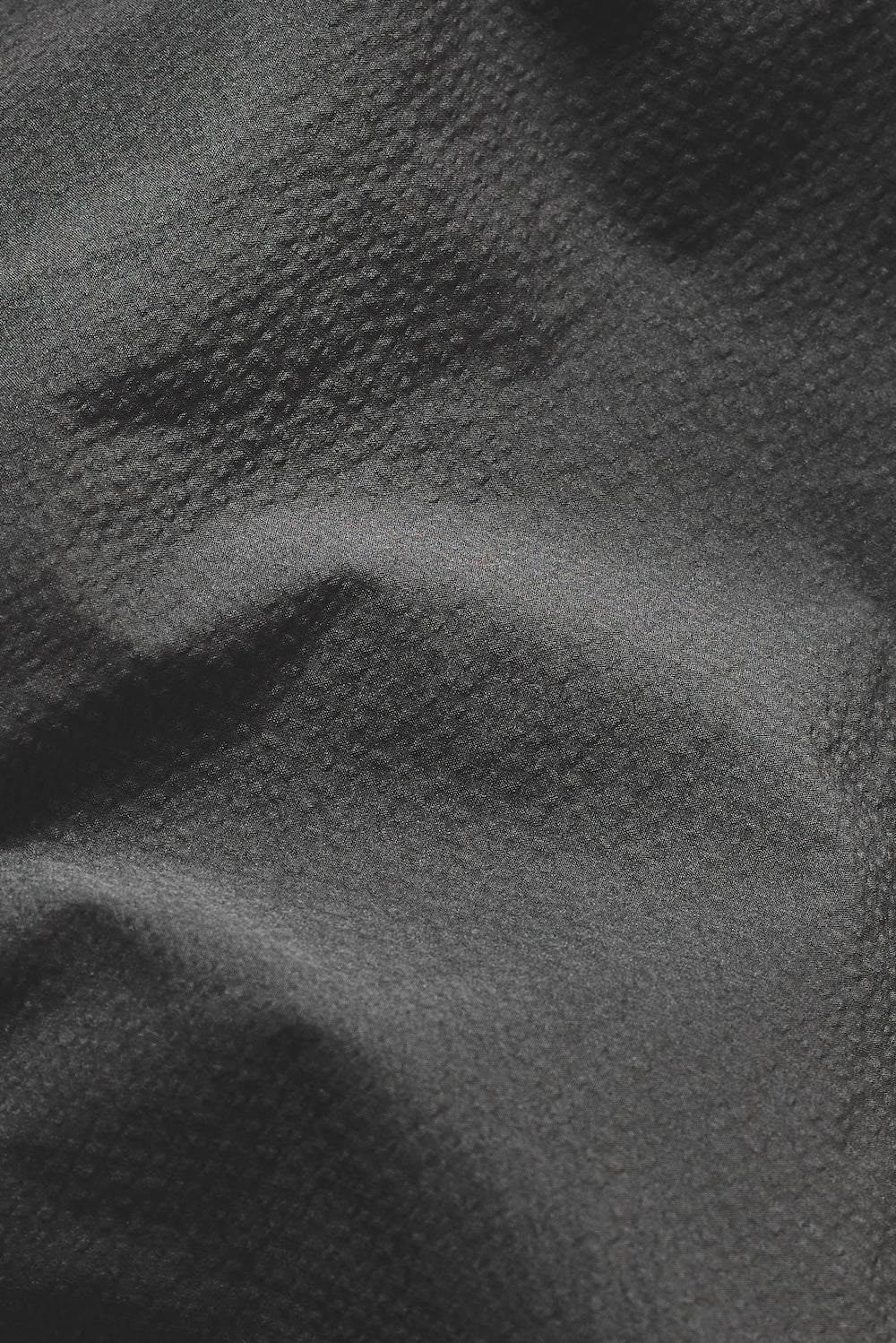 Quick Dry Textured Hybrid Side Adjuster Swim Short in Smoky Grey