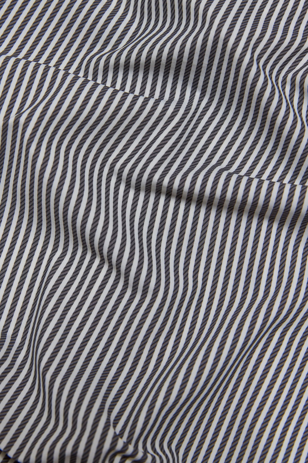 Striped Stretch Formal Shirt in Grey