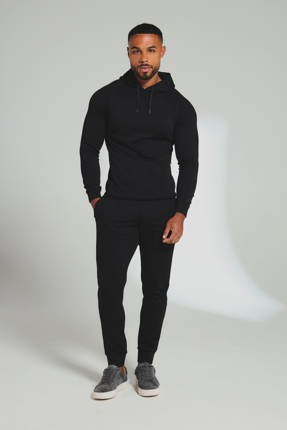 Interlock Sweat Joggers in Black