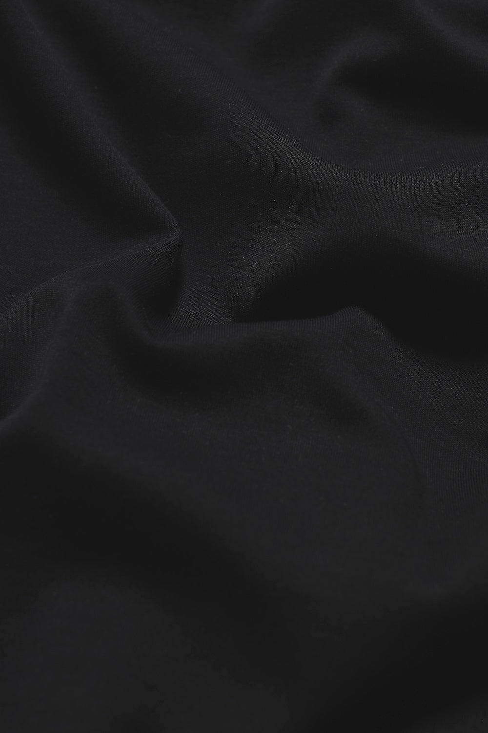 Interlock Jersey T-Shirt in Black