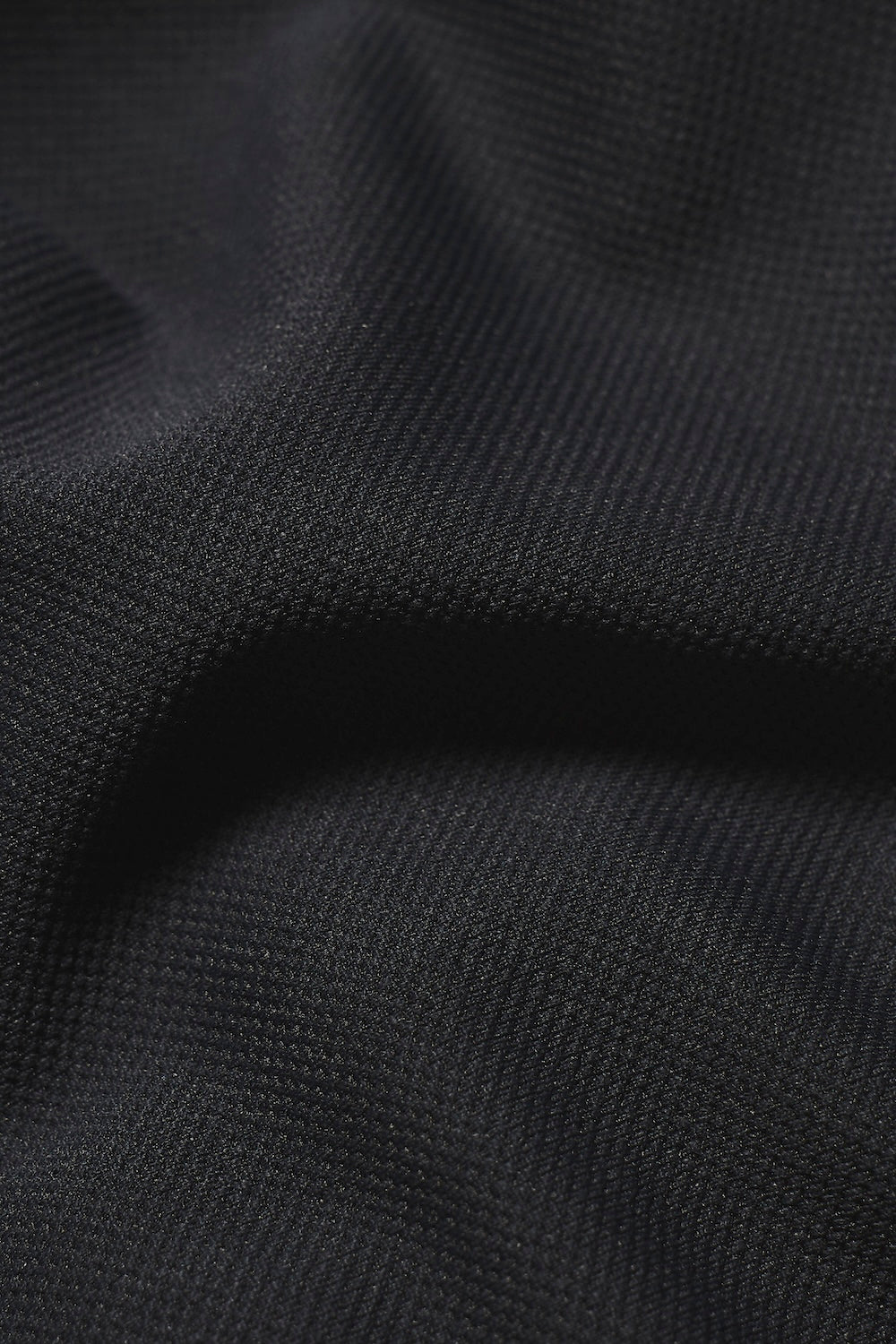 Textured Tipped T-Shirt in Charcoal with White & Grey Tipping