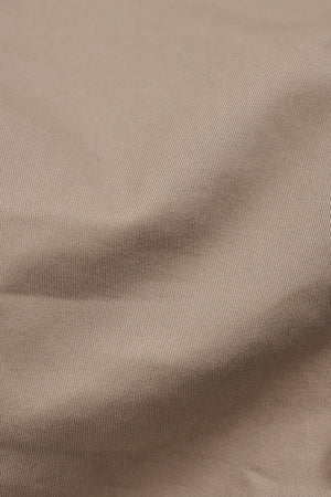 Muscle Fit Cotton Stretch Chino Trousers in Stone