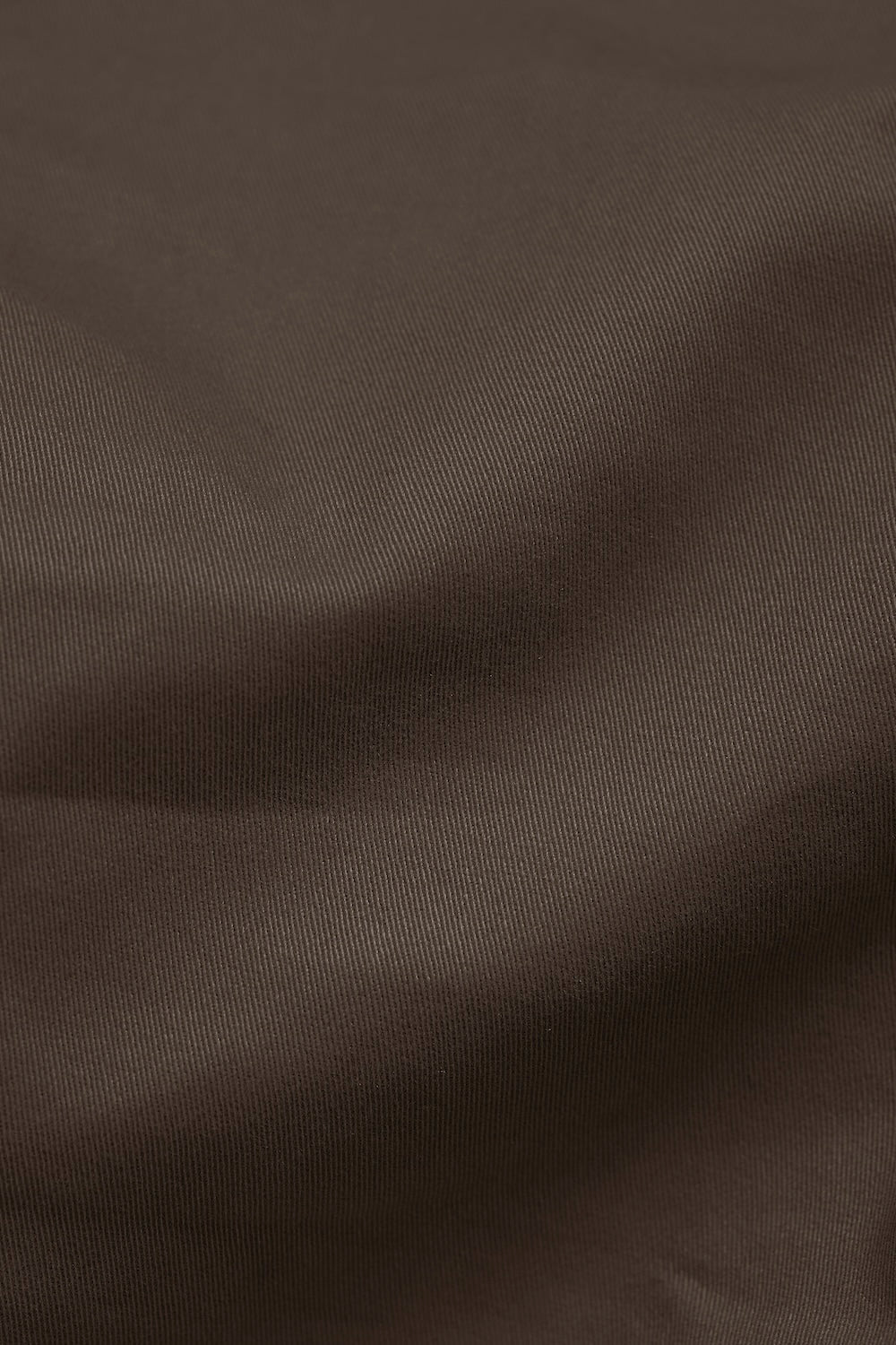 Muscle Fit Cotton Stretch Chino Trousers in Dark Taupe