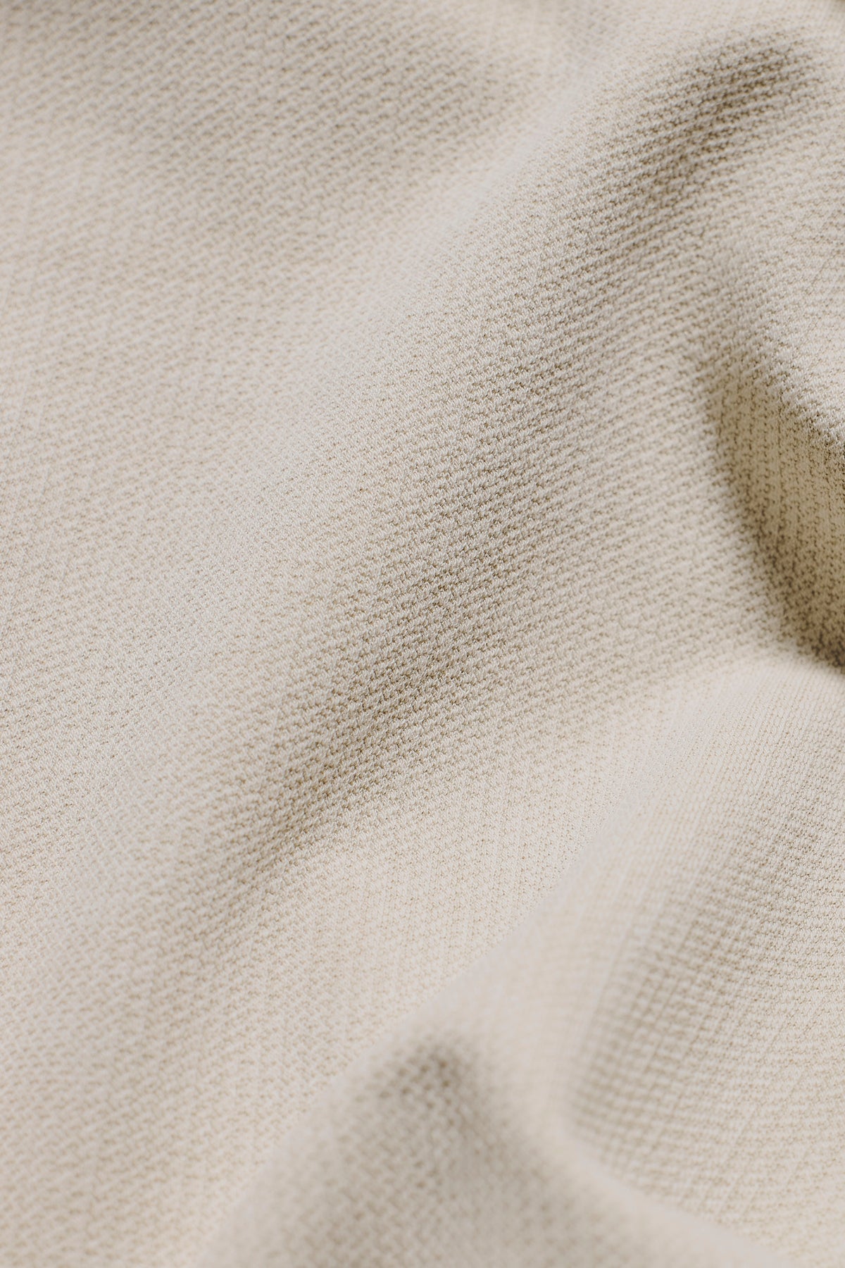 Textured Jersey T-Shirt in Alabaster