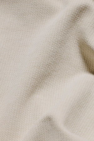 Textured Jersey T-Shirt in Alabaster