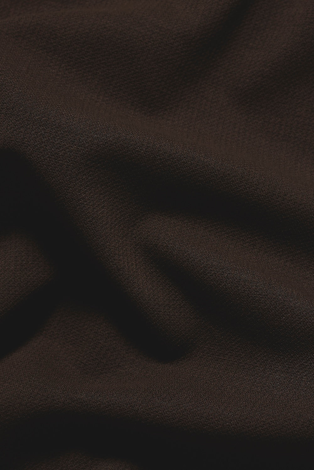 Textured Jersey T-Shirt in Chocolate