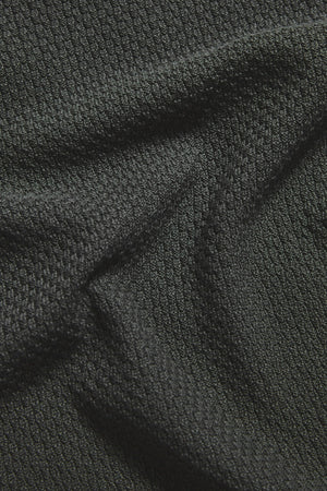 Textured Knitted Shirt in Khaki