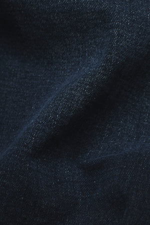 Muscle Fit Stretch Jeans in Dark Blue